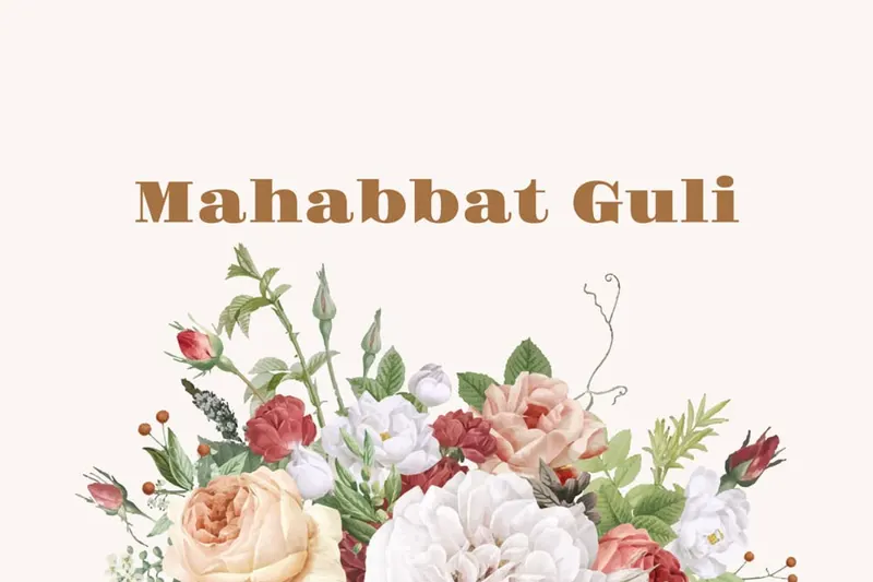 Превью шаблона «Mahabbat Guli»