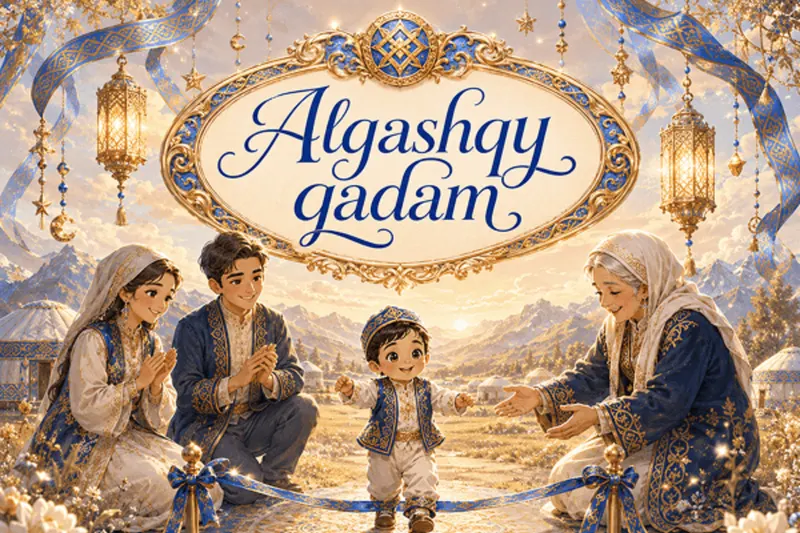 Превью шаблона «Algashqy qadam»
